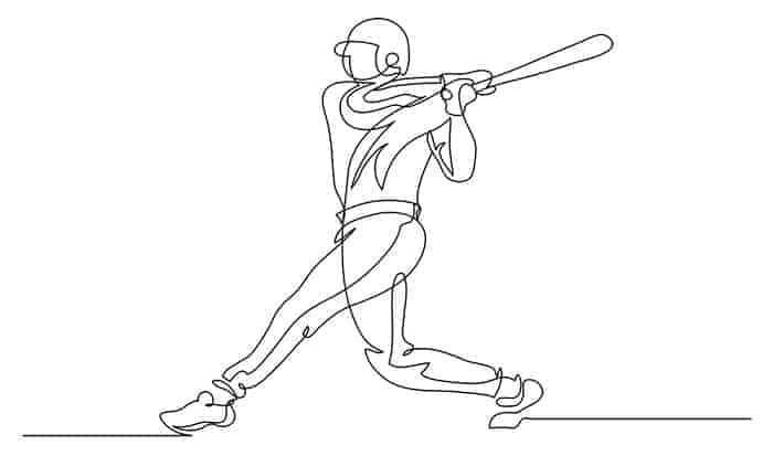 how to draw a baseball player