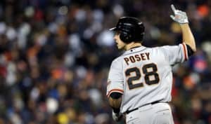 how many gold gloves does buster posey have