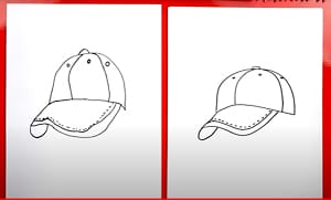 draw-a-baseball-cap-backward