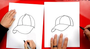 draw-a-baseball-cap-backwards