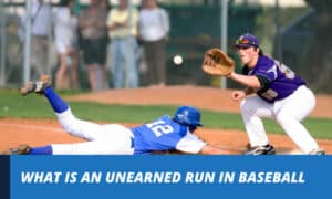 what is an unearned run-in baseball