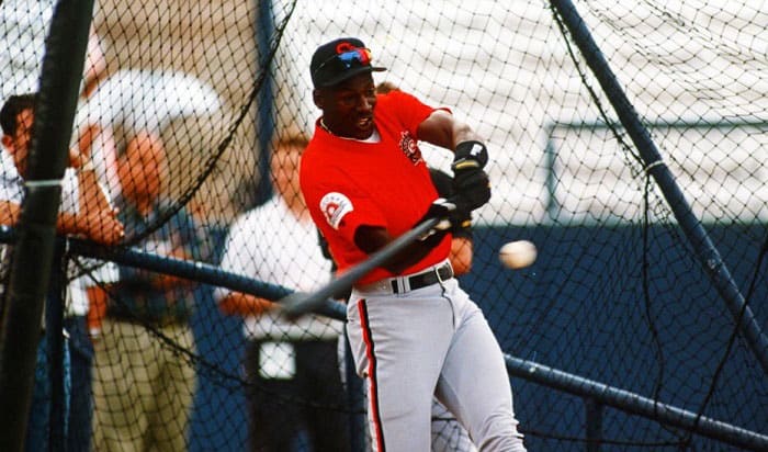 NBA star Michael Jordan came to Jacksonville in 1994 to play baseball