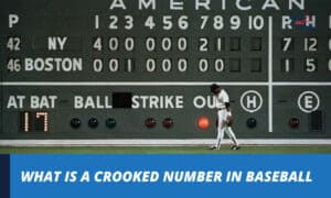 what is a crooked number in baseball