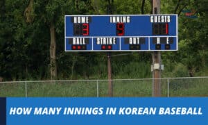 how many innings in korean baseball