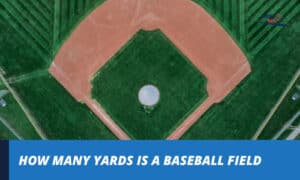 how many yards is a baseball field