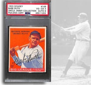 Signed-Babe-Ruth-Baseball-Cards