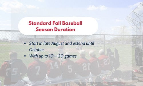 Standard-Fall-Baseball-Season-Duration