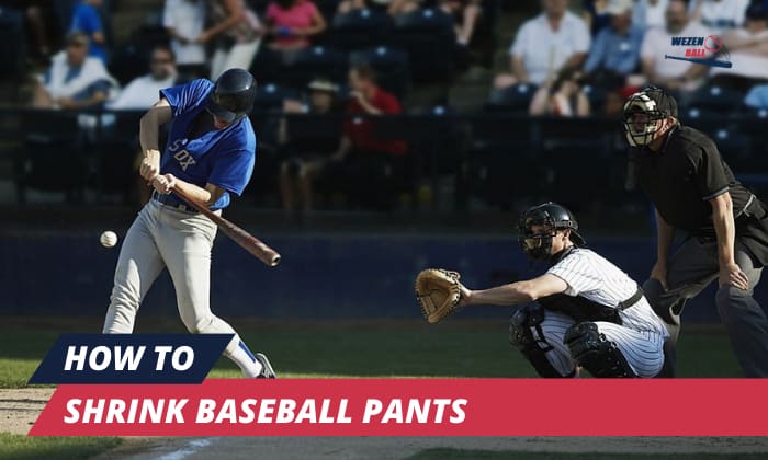 how to shrink baseball pants