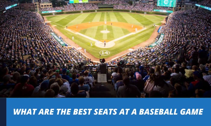 what are the best seats at a baseball game