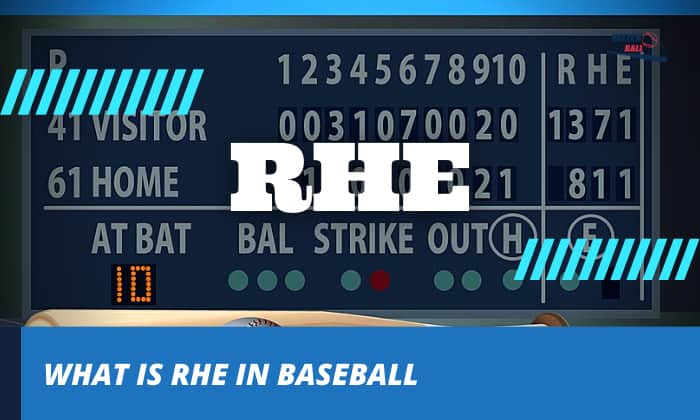 what is rhe in baseball